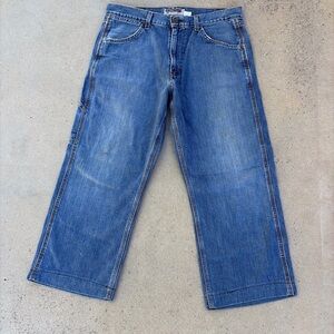 Vintage-style Old Navy carpenter jeans – cropped wide leg